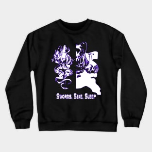 zoro roronoa anime samurai one piece gift Crewneck Sweatshirt